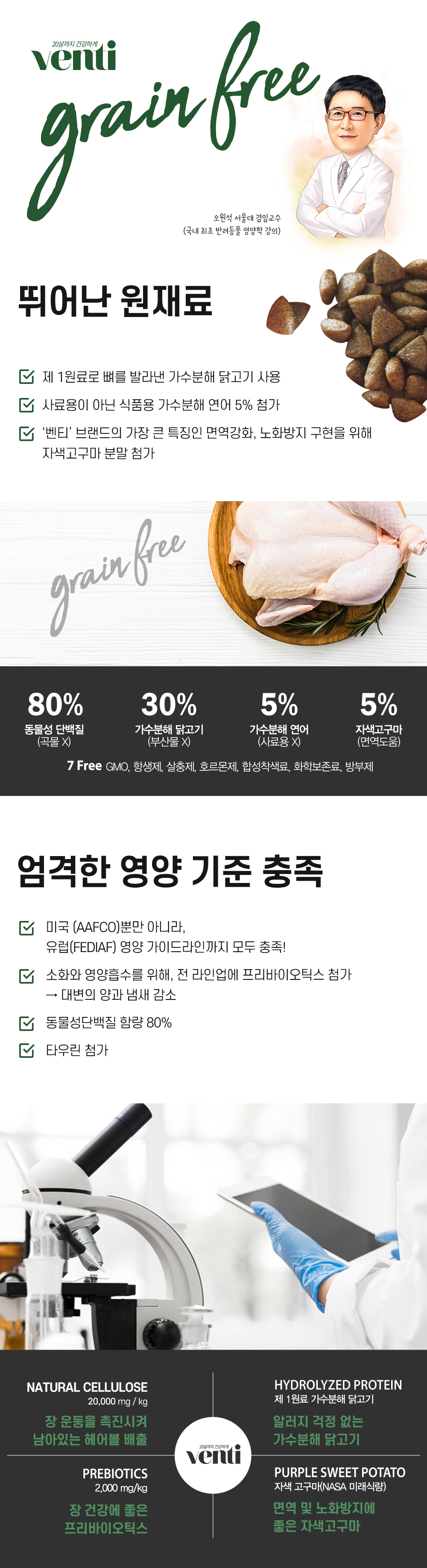 GA-22956 YEW_벤티 고양이사료 그레인프리 피부 관절케어 5kg 상세 이미지 4