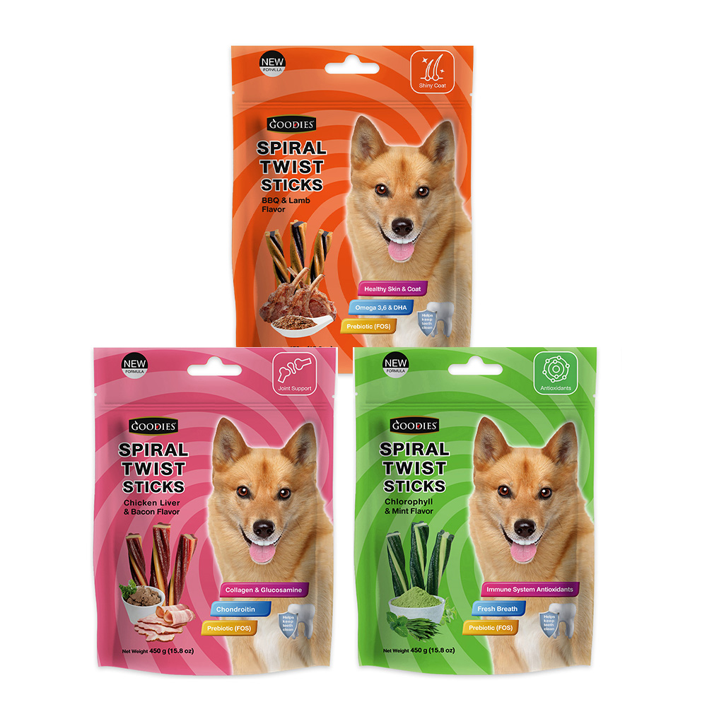 [인플셀러] YEW_GD개껌 스파이럴 트위스트 스틱