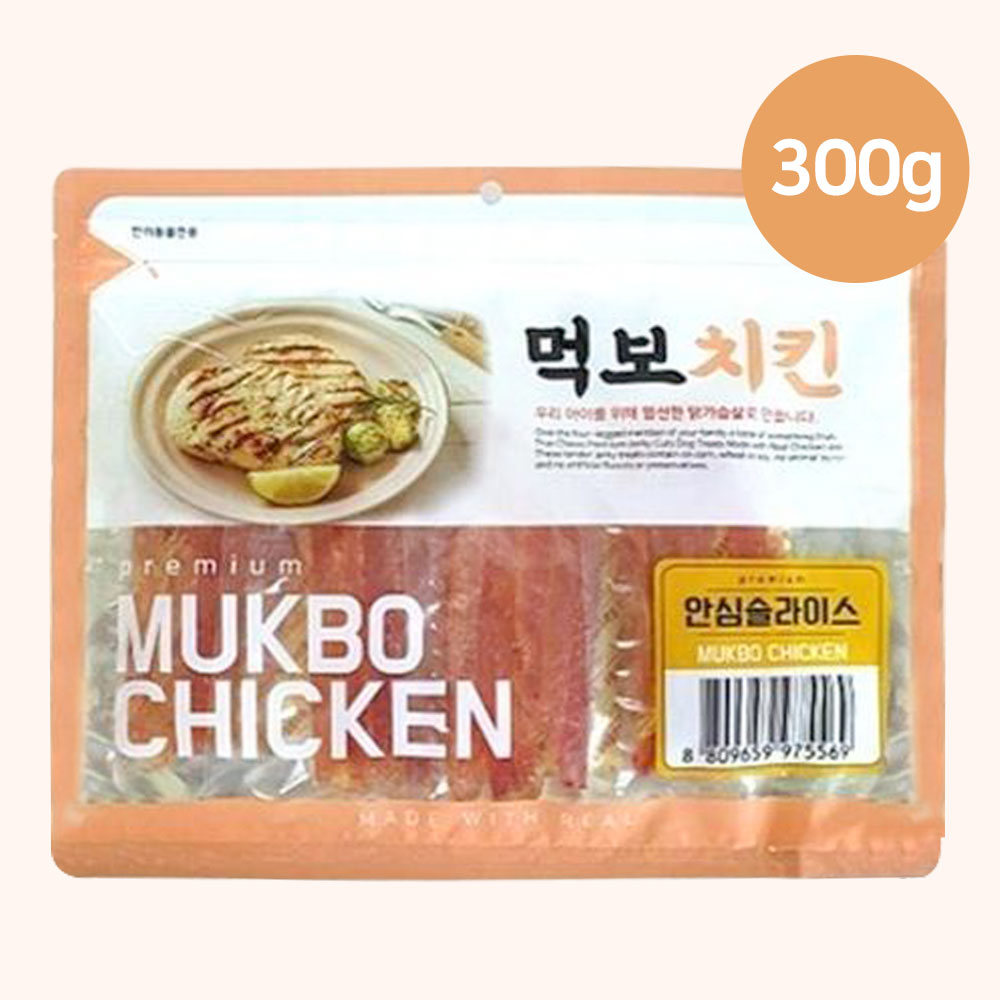 YEW_먹보치킨 안심슬라이스 300g