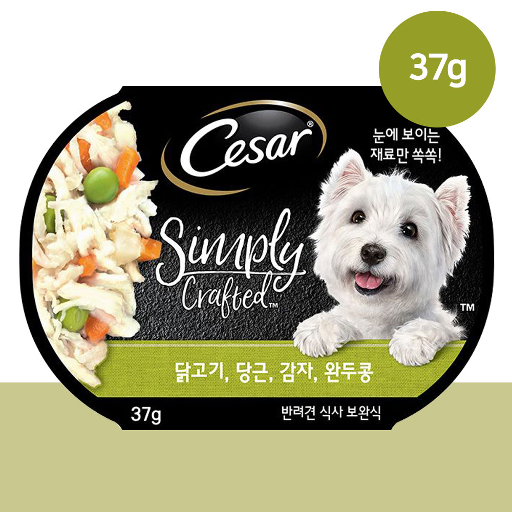 YEW_시저 심플리 닭고기 당근 감자 외 37g