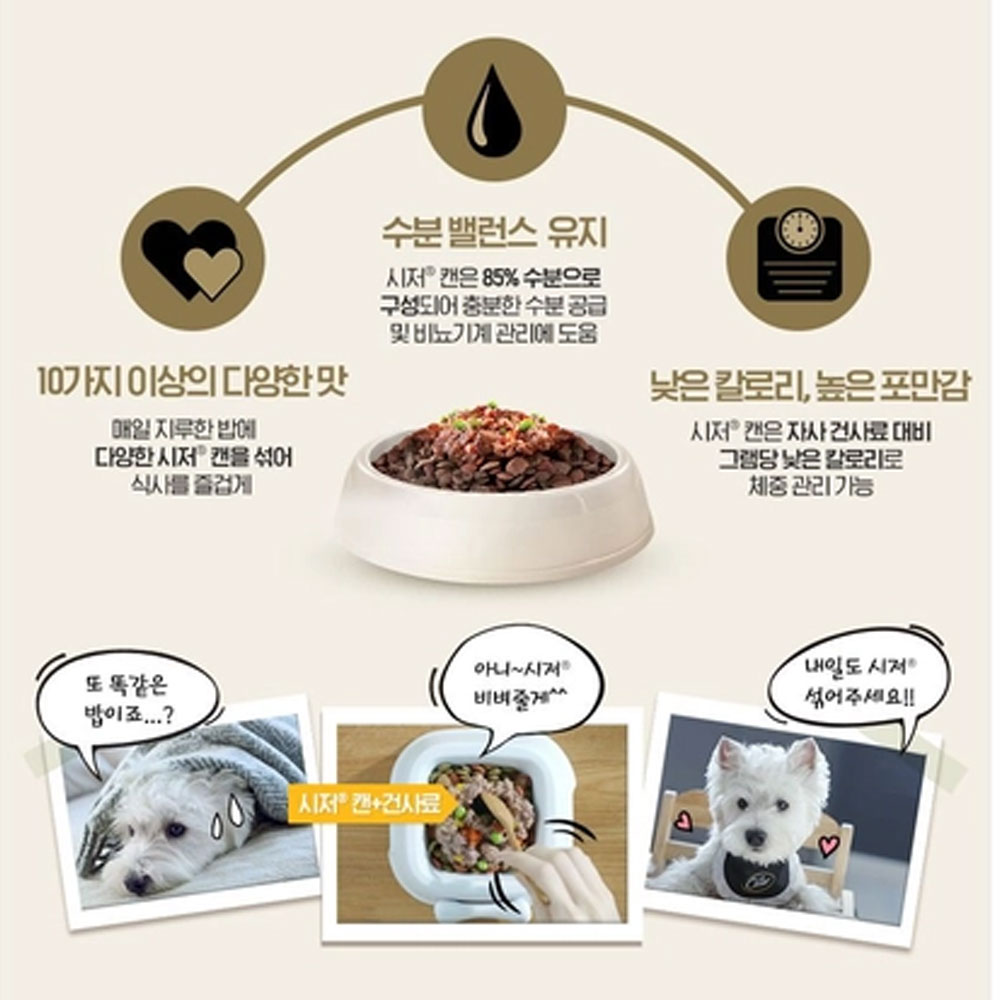 YEW_시저 허브 딜과 호박/닭고기 100g, 3개/품절